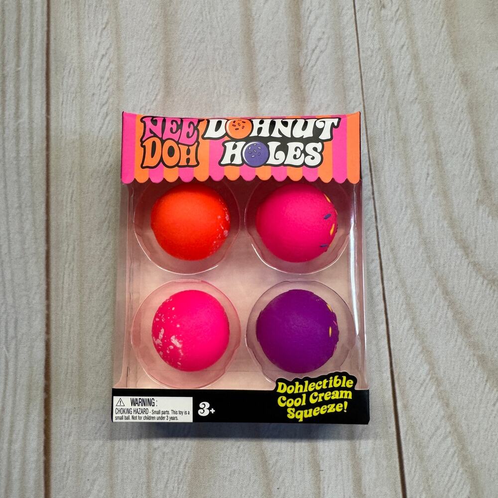 New Sealed NeeDoh RMS Squishy Bundle Tie-Dye Duckeez Cube Grape Donut Dumpling - Picture 4 of 6